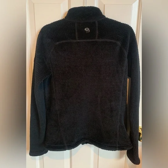 Mountain Hardware full zip fleece. Size L. EUC, black. Women’s. - Picture 4 of 5